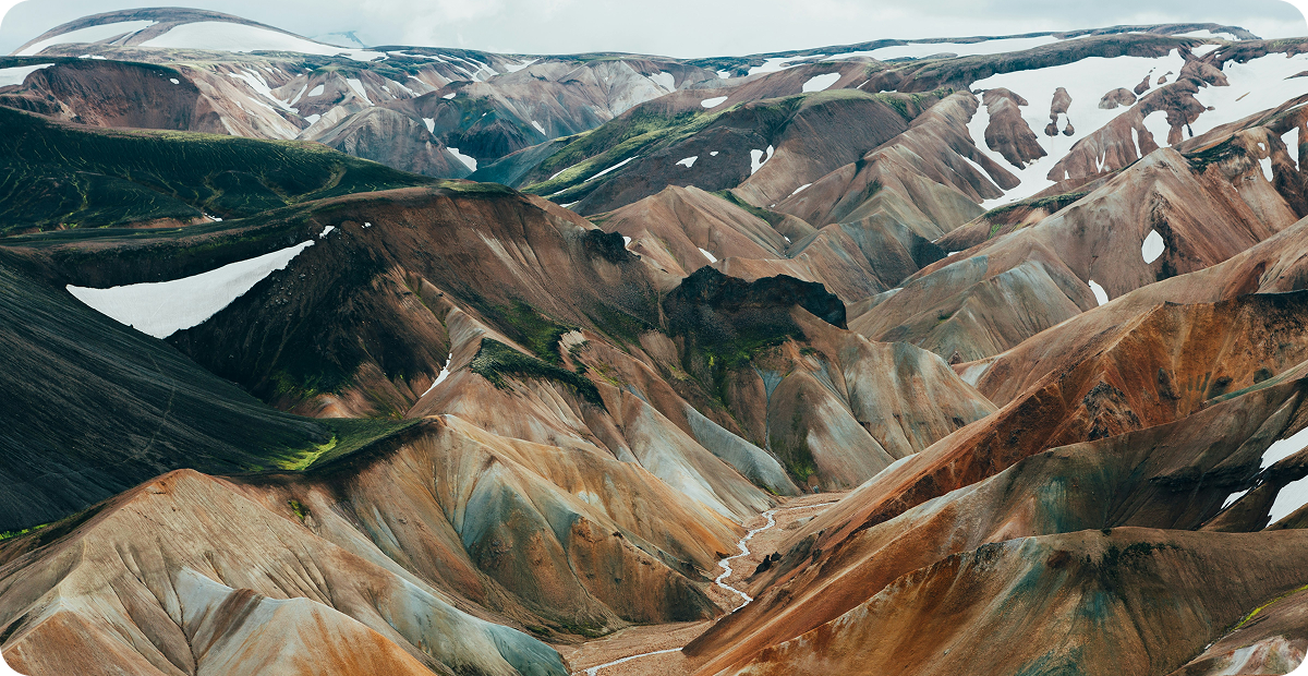 Mountain landscape visual insights